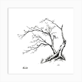 Buddhist Tree Art Print