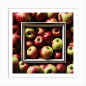 Apples In A Frame Art Print