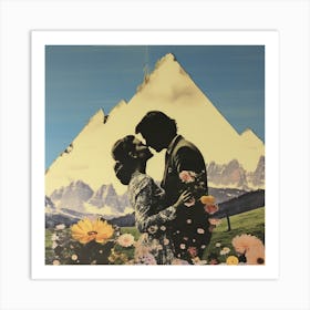 Love Mountain 1 Art Print