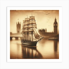 Big Ben In London Art Print