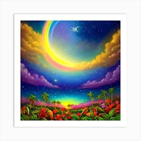 Rainbow In The Sky Art Print