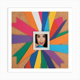 Colorful Frame Art Print