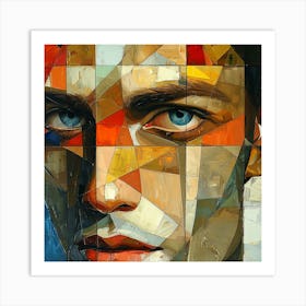 Portrait Of A Man 2 Art Print