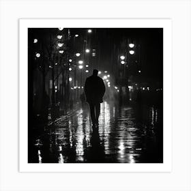 Night In The City Art Print