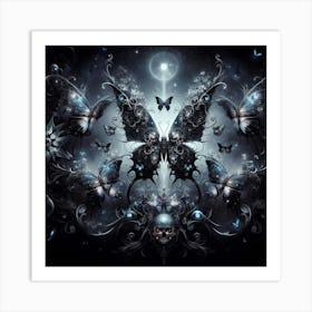 Ethereal Butterflies Art Print