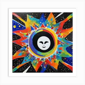 Universal Smiling Art Print