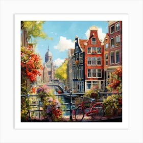 Amsterdam Art Print