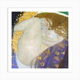 Sleeping Woman Art Print