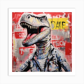 T-Rex 1 Art Print