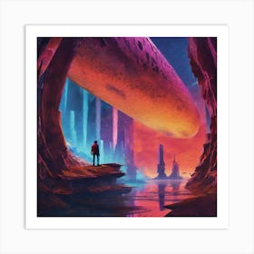 Spaceship 85 Art Print