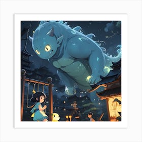 Monster Art Print