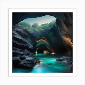 Cave Footage Art Print