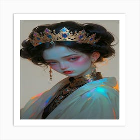 Chinese Girl Art Print