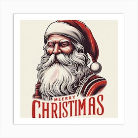 Santa Claus 2 Art Print