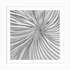 Abstract Paper Sculpture 1 Art Print