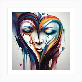 Heart Of A Woman Art Print