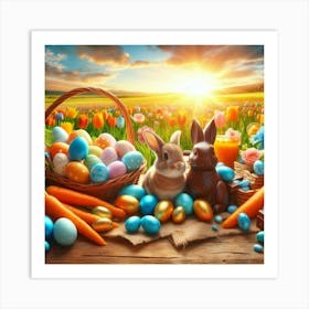 Easter Bunny 1 Art Print