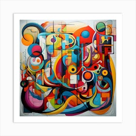 Abstract Painting 56 Art Print