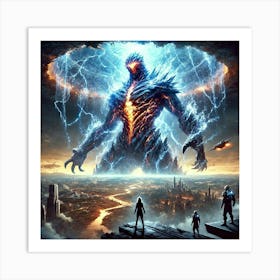 Alina Creation Super Kaiju 1 Art Print