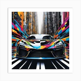 Mclaren Gt 3 Art Print