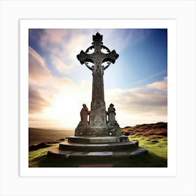 Celtic Cross Art Print