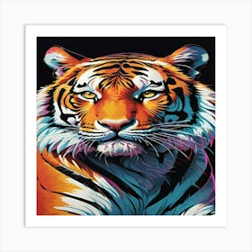 Tiger Painting 1 Art Print