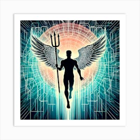 Angel Of The Sun Art Print