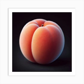 Peach 1 Art Print