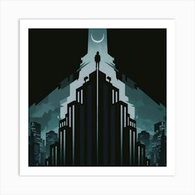 City At Night Art Print