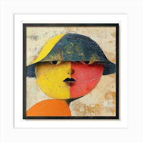 Woman In A Hat Art Print