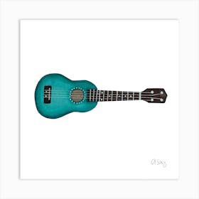 Ukulele Art Print