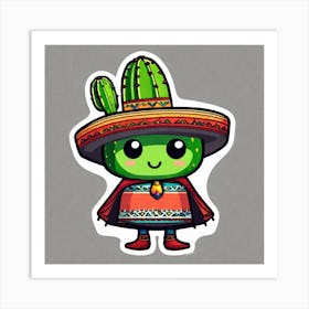 Cactus - Mexican Cactus Art Print