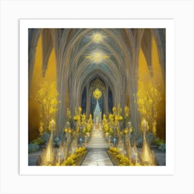 splendid entrance Art Print