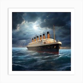 Titanic Art Print