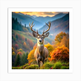 An Image Of Attractive Nature Suitable As A Backgr Art Print