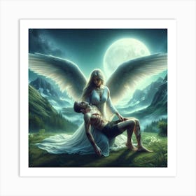 Angel Of Death 1 Art Print