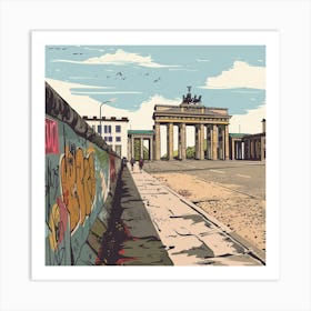 Brandenburg Gate 3 Art Print