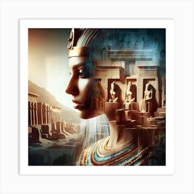 Egyptian Woman 3 Art Print