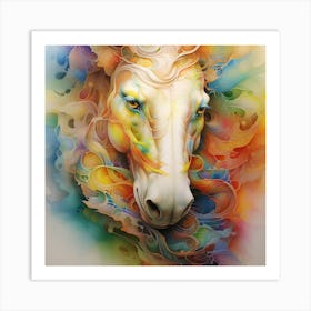 Horse Head Art Print