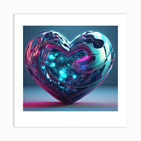 Heart Of Glass Art Print