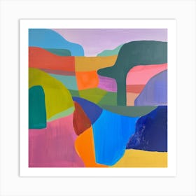 Modern Abstract Collection 51 Art Print