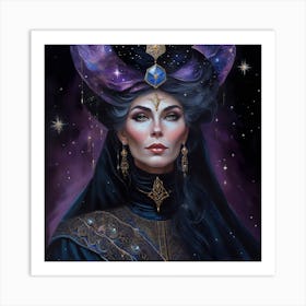 Lady Of The Night 2 Art Print