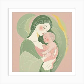 Motherhood Art Print (6) Art Print