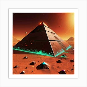 Pyramids Of Giza 1 Art Print