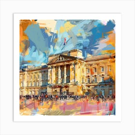 Buckingham Palace 10 Art Print