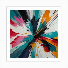 Abstract Painting 18 Art Print