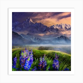 Faded Skies Art Print