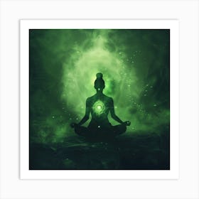 Heart Chakra (Anahata) Art Print