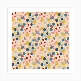 Polka Dots Art Print