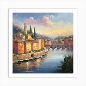 The Ville of Italy Art Print